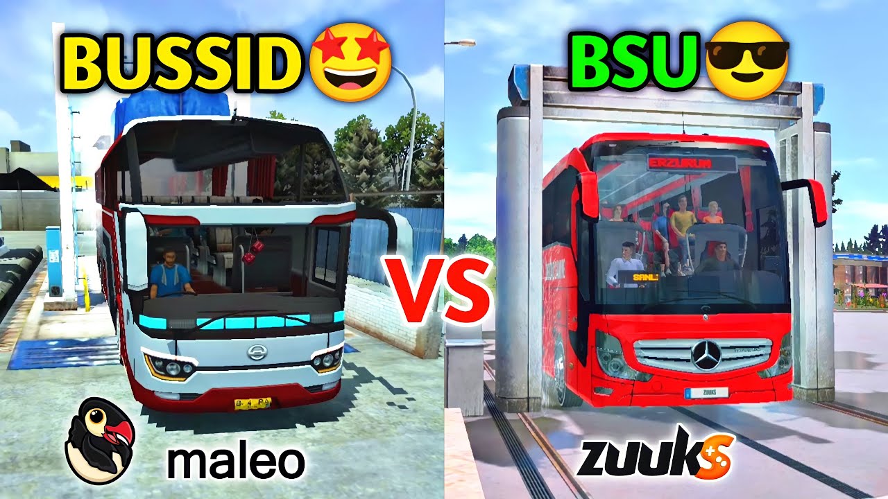 🚚New Bus Simulator Indonesia vs New Bus Simulator Ultimate