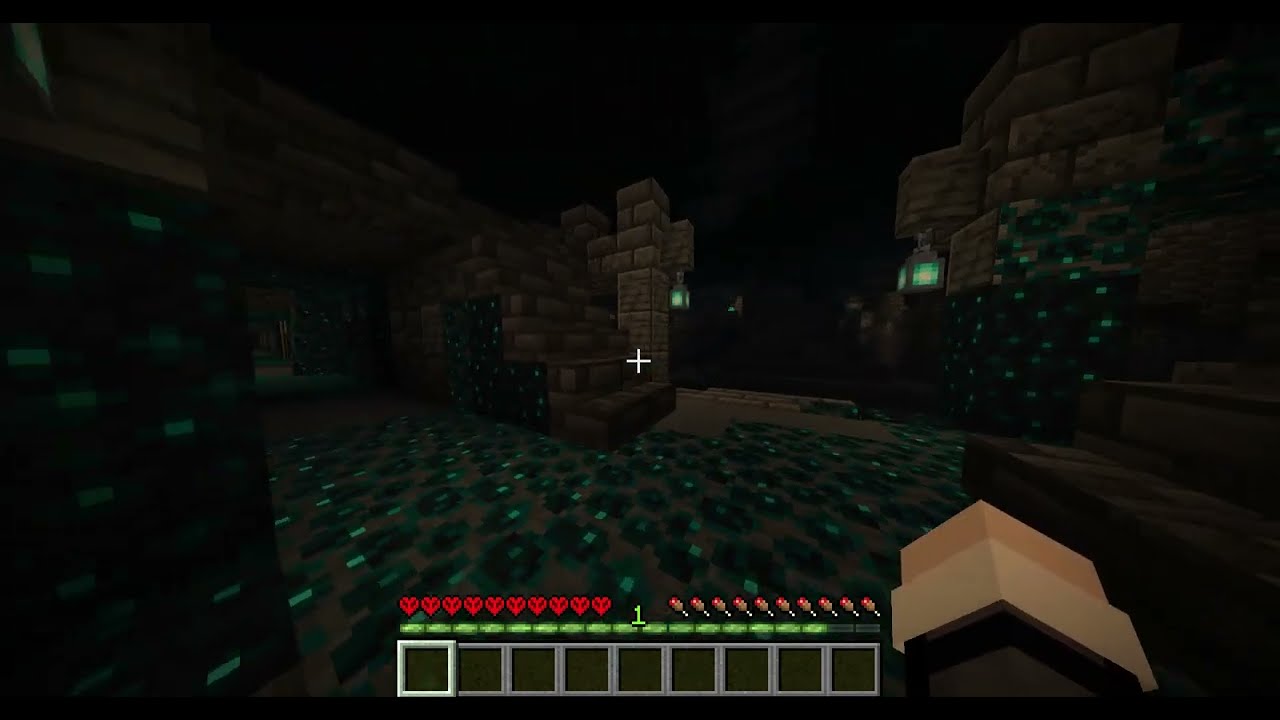 the deep dark is not a easy to live in- Minecraft