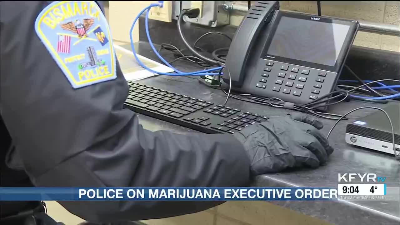 ND Police departments speak about impact of Trump’s marijuana executive order