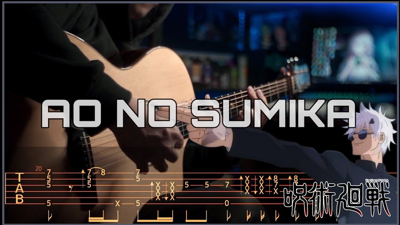 JUJUTSU KAISEN Season 2 - Ao No Sumika | FINGERSTYLE GUITAR [TAB]