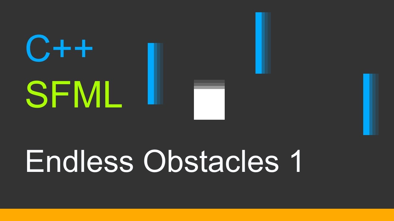 C++  SFML 3  |  Endless Obstacles 1