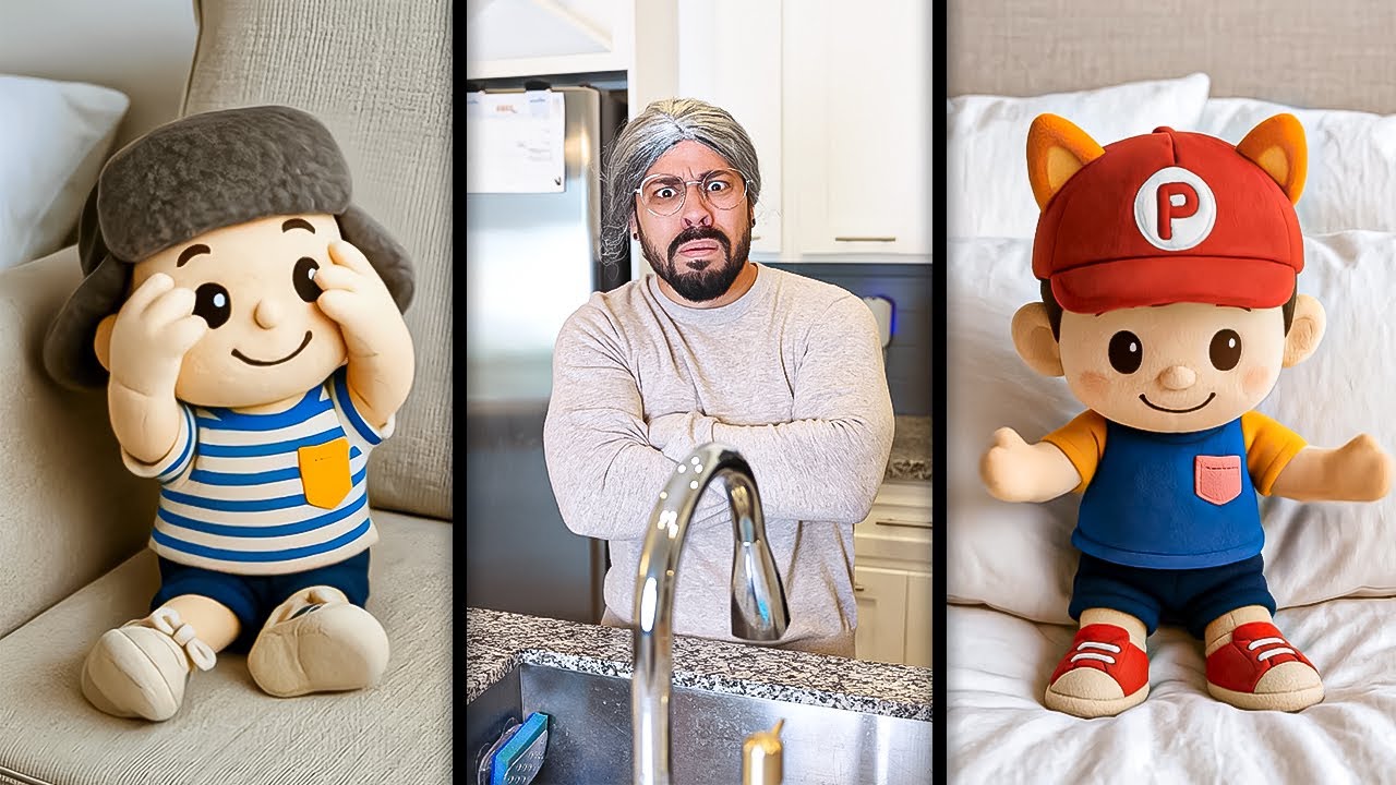 Nos convertimos en PELUCHES 🧸- Los mejores videos de Pucky Pacheco