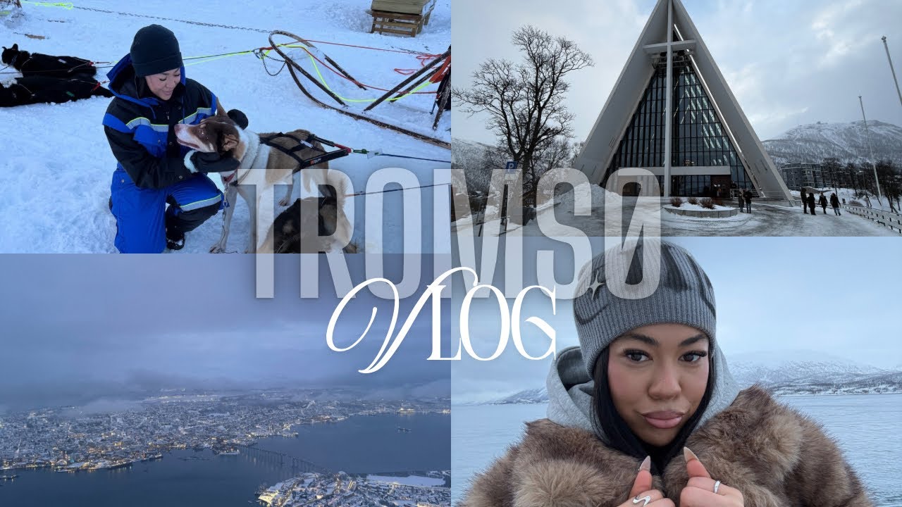 Travel Diaries : Tromsø, Norway | Husky sledding, Northern lights, Artic cruise.