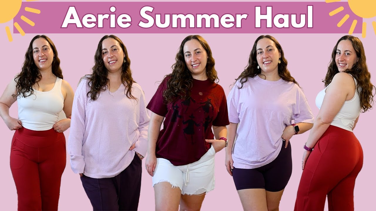 Aerie Midsize Summer Clothing Haul