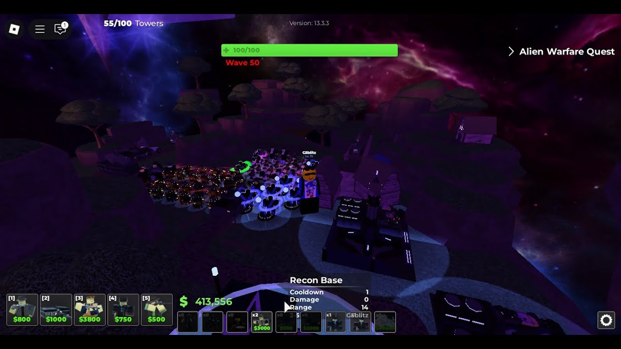 tower blitz expert solo in Sky Islands (old)