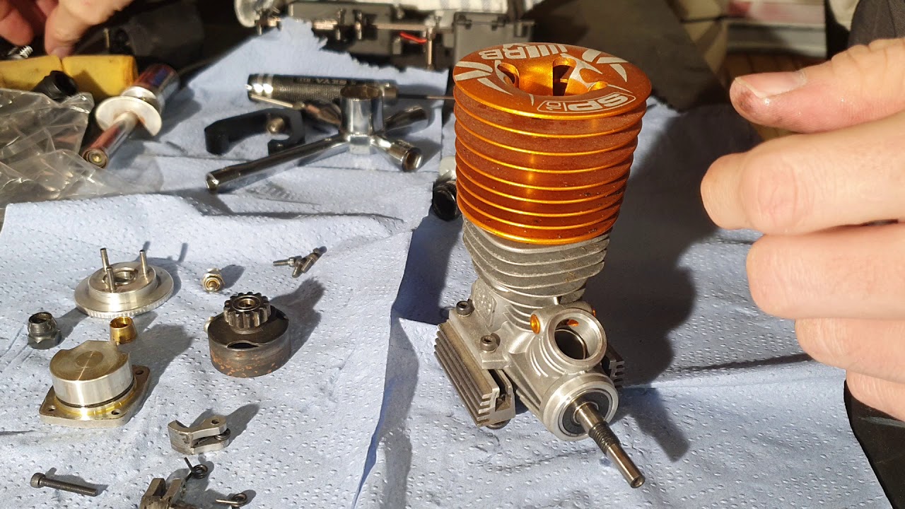 RB Nitro Engine Strip Down