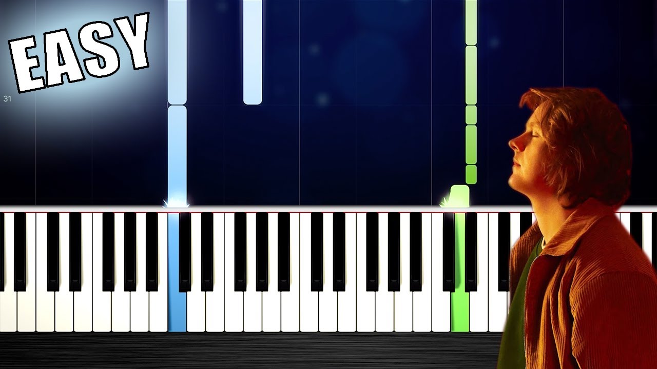 Lewis Capaldi - Before You Go - EASY Piano Tutorial by PlutaX