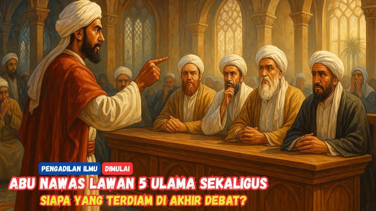 PENGADILAN ILMU! Abu Nawas Harus Hadapi 5 Ulama Sekaligus!