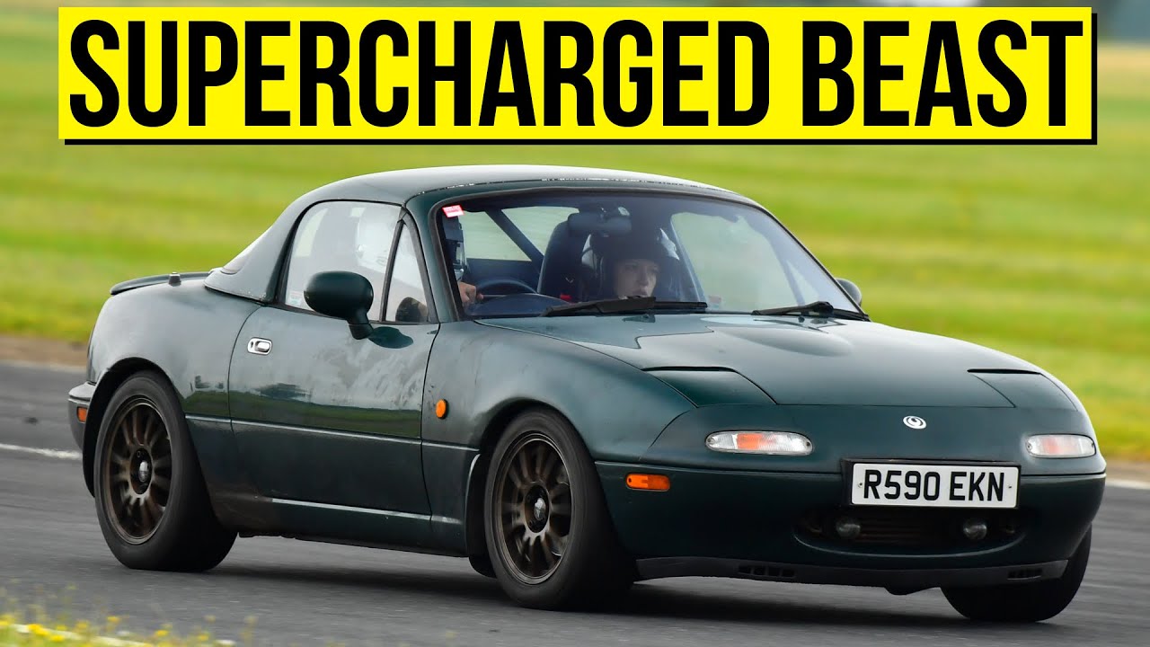 Supercharged MX-5 POV Drive *IN THE RAIN*