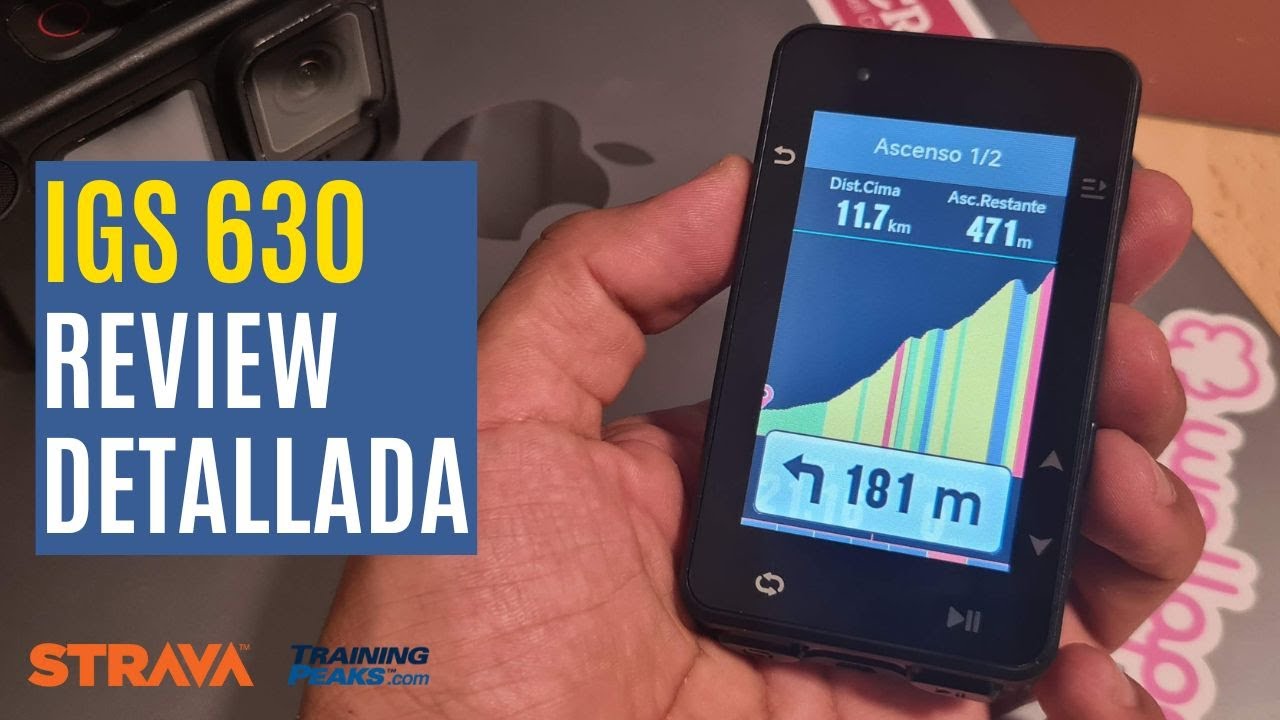 IGS 630 EL GPS BARATO! de bicicleta