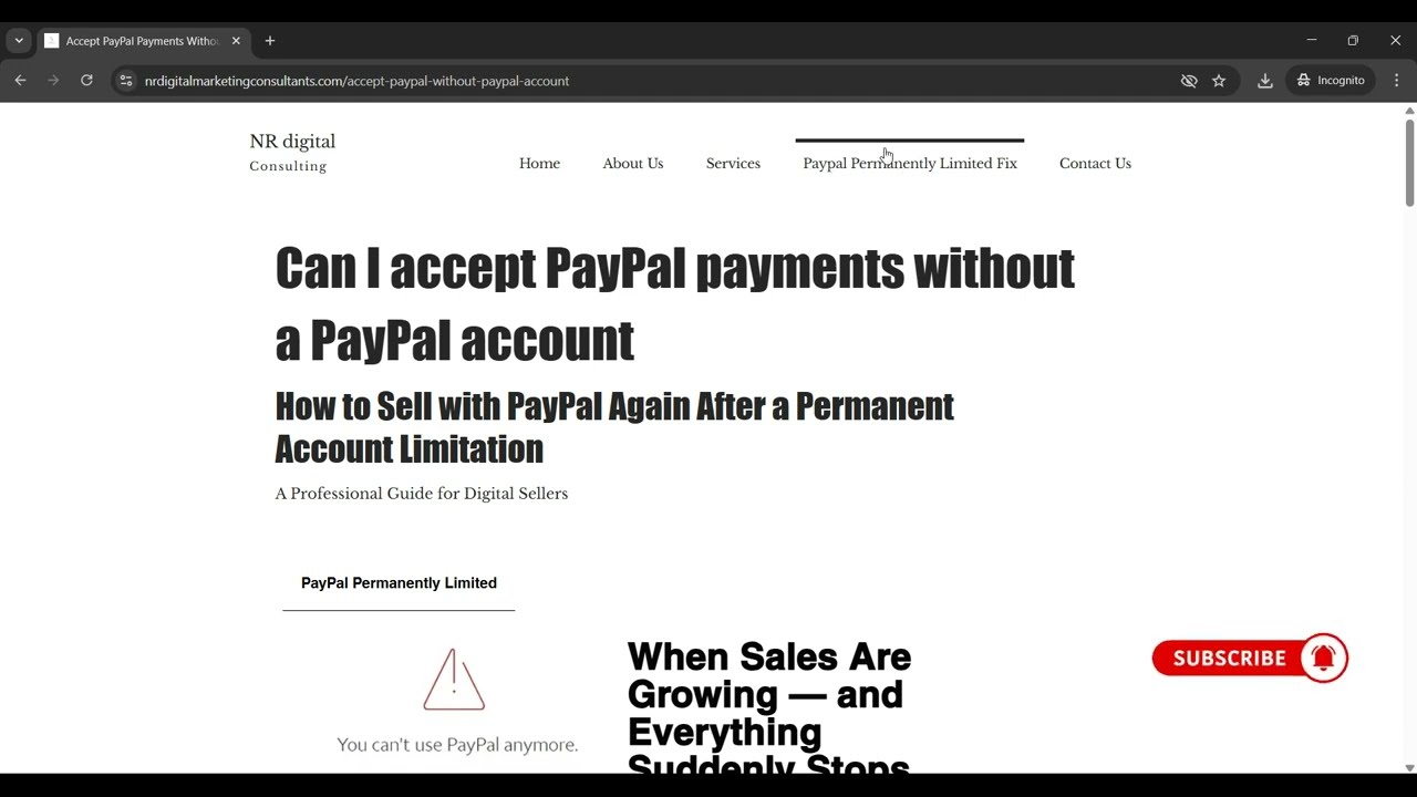 paypal permanently limited account [fix 2026]