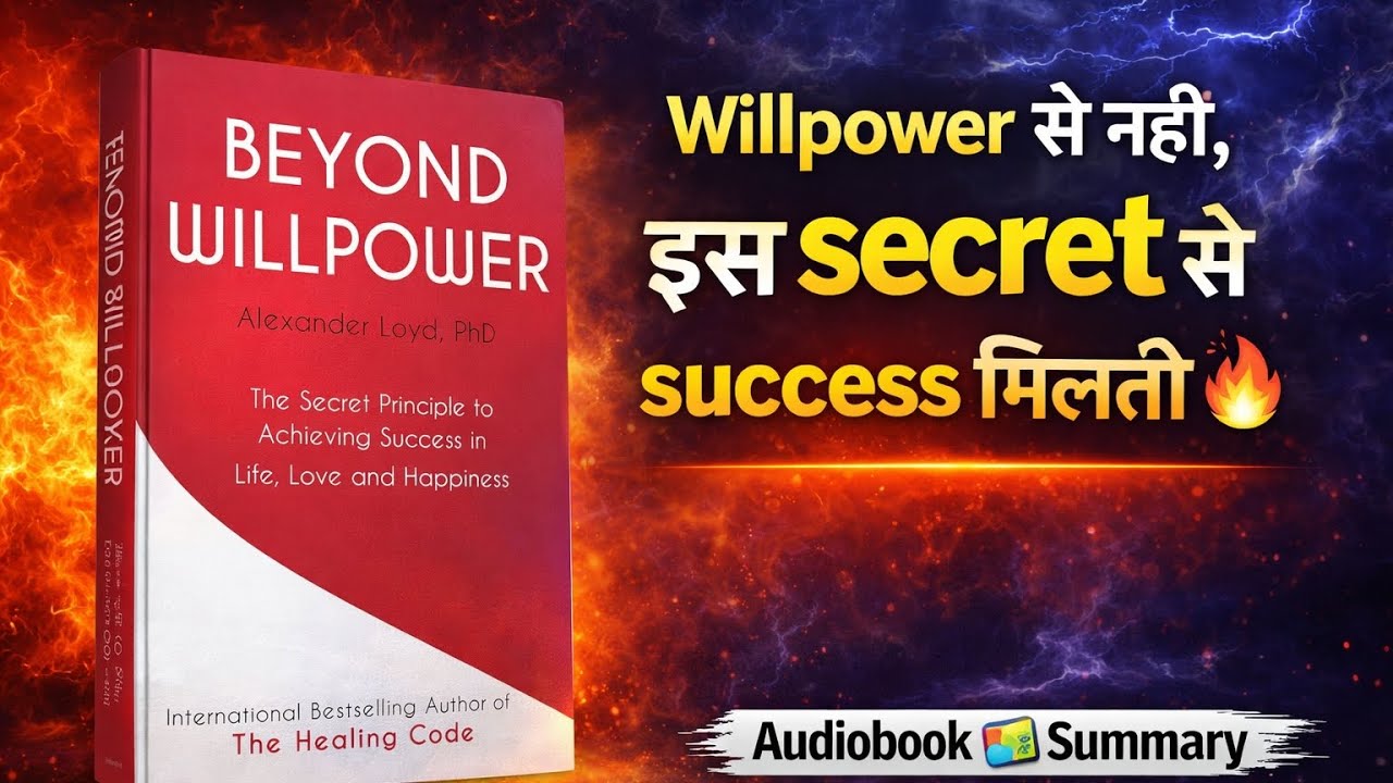 Willpower से नहीं, इस secret से success मिलती है 🔥 Beyond Willpower हिंदी Summary
