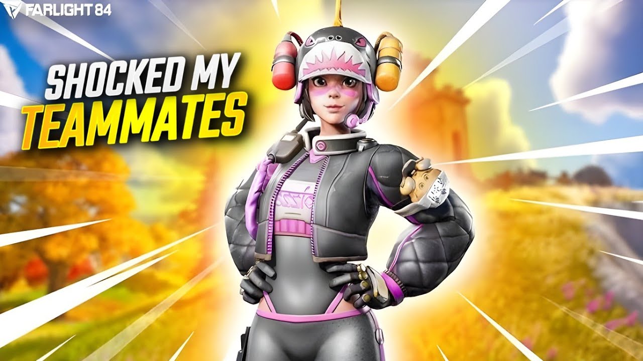 My Movement Shocked My Teammates...-Farlight 84 Gameplay