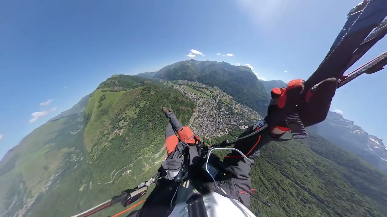 Vol de Superbanières à Luchon, juin 2024