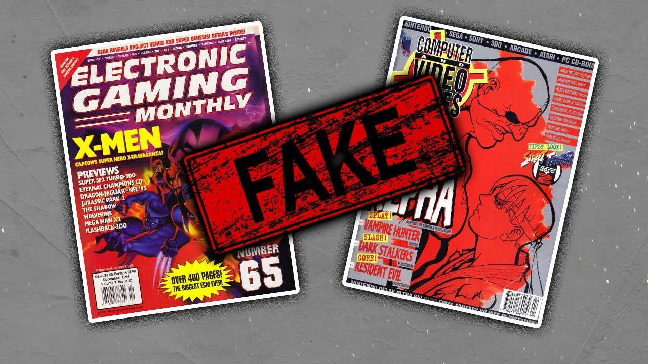 TRUCOS FALSOS EN REVISTAS DE VIDEOJUEGOS