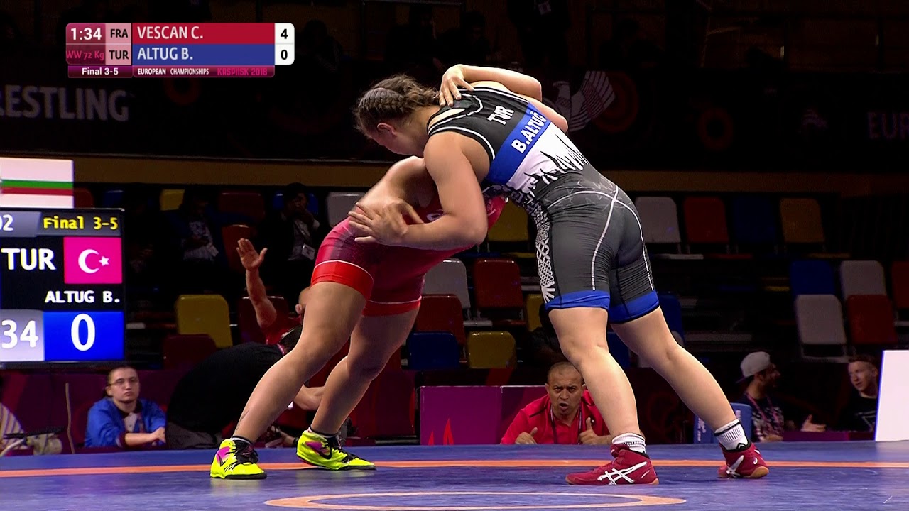 BRONZE WW - 72 kg: C. VESCAN (FRA) v. B. ALTUG (TUR)
