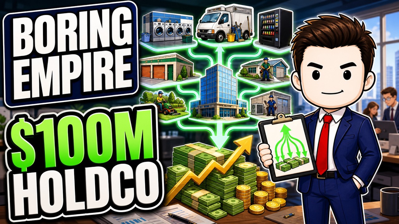 EVERY Level of a Boring Business Empire - First Route to $100M HoldCo