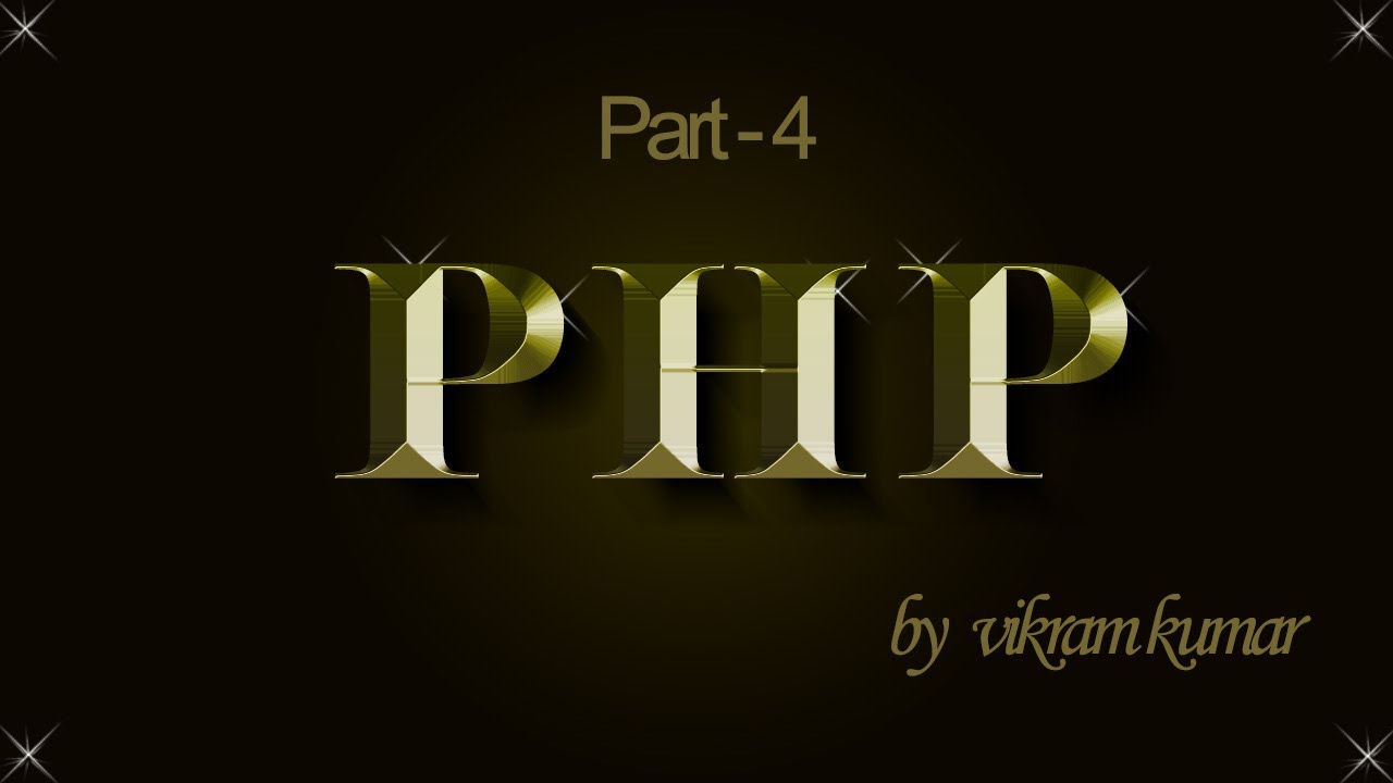 PHP Tutorial in Hindi part 4 Variables