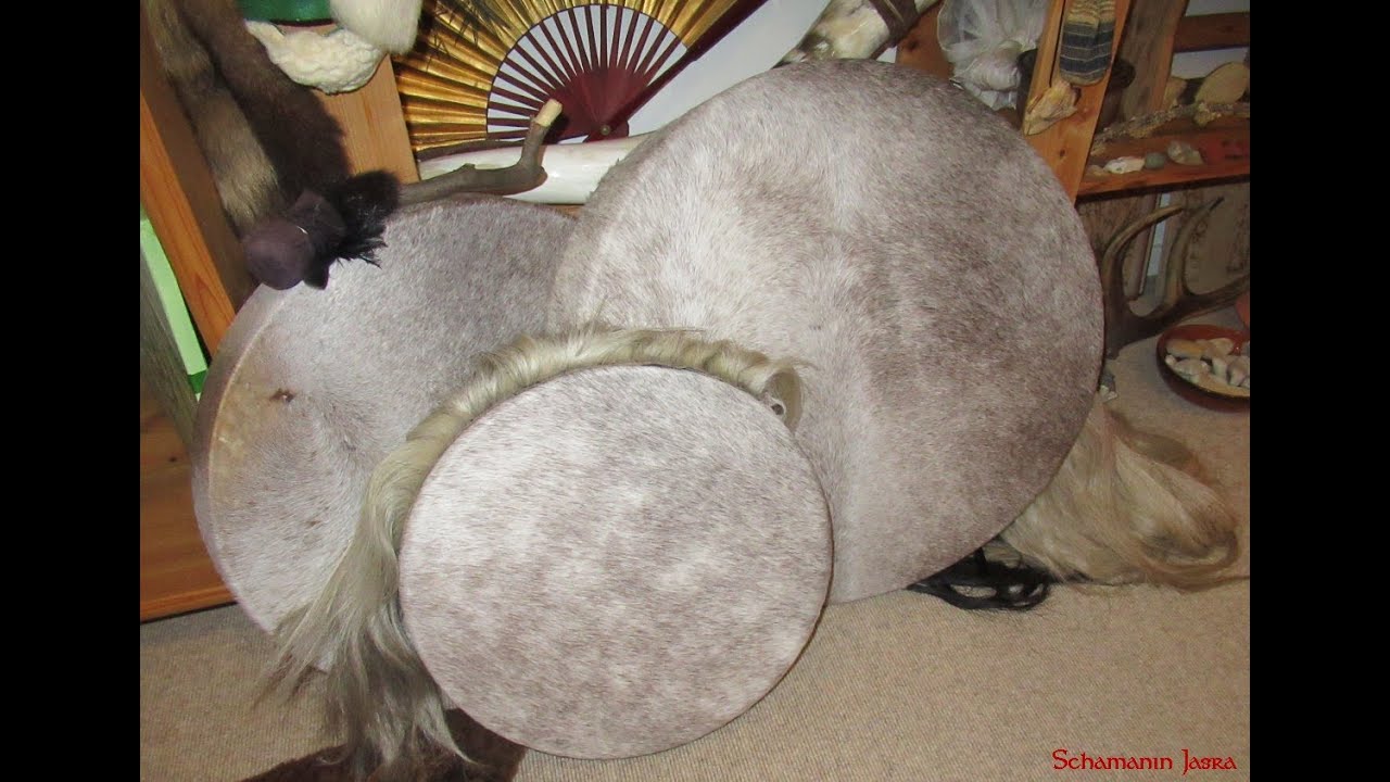 Schamanisches Trommeln / shaman drums - Schamanin Jasra