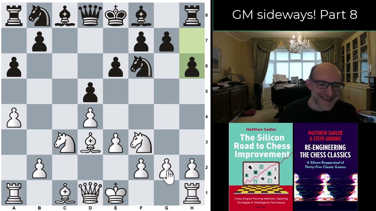Silicon Road: Chess Variants: pawnsideways chess! GM vs Fairy Fish, Game 6! More 1.d4!