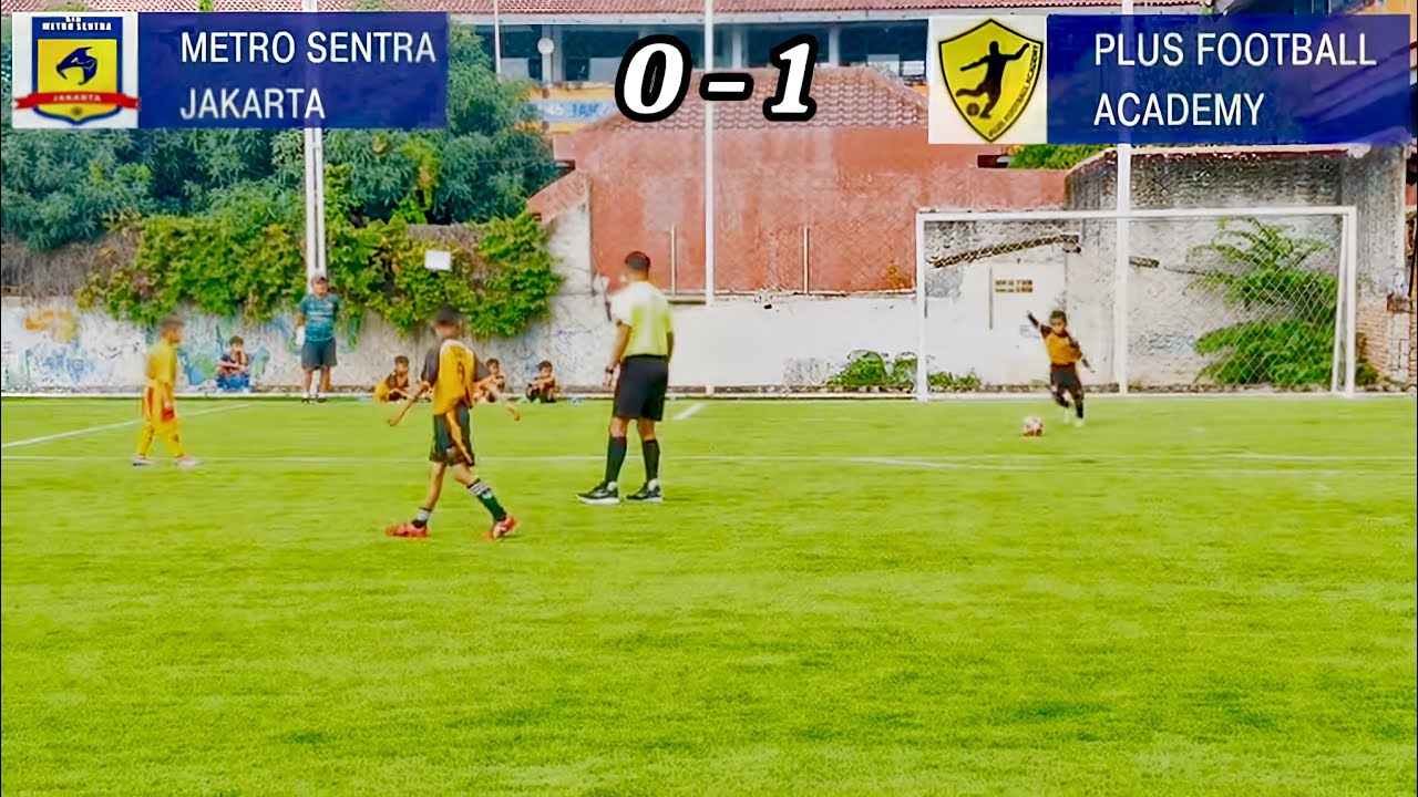 Plus football academy vs Metro sentra jakarta u8 
