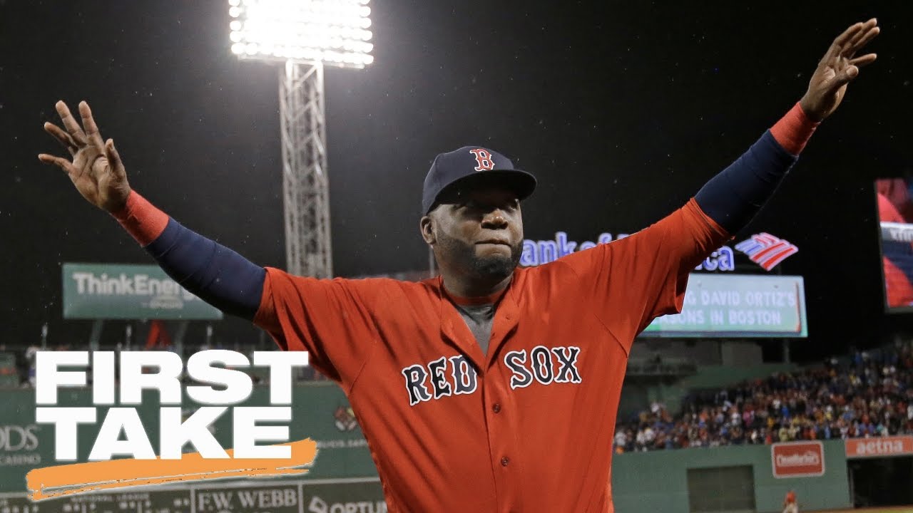 David Ortiz On Racism At Fenway Park | First Take | May 17, 2017