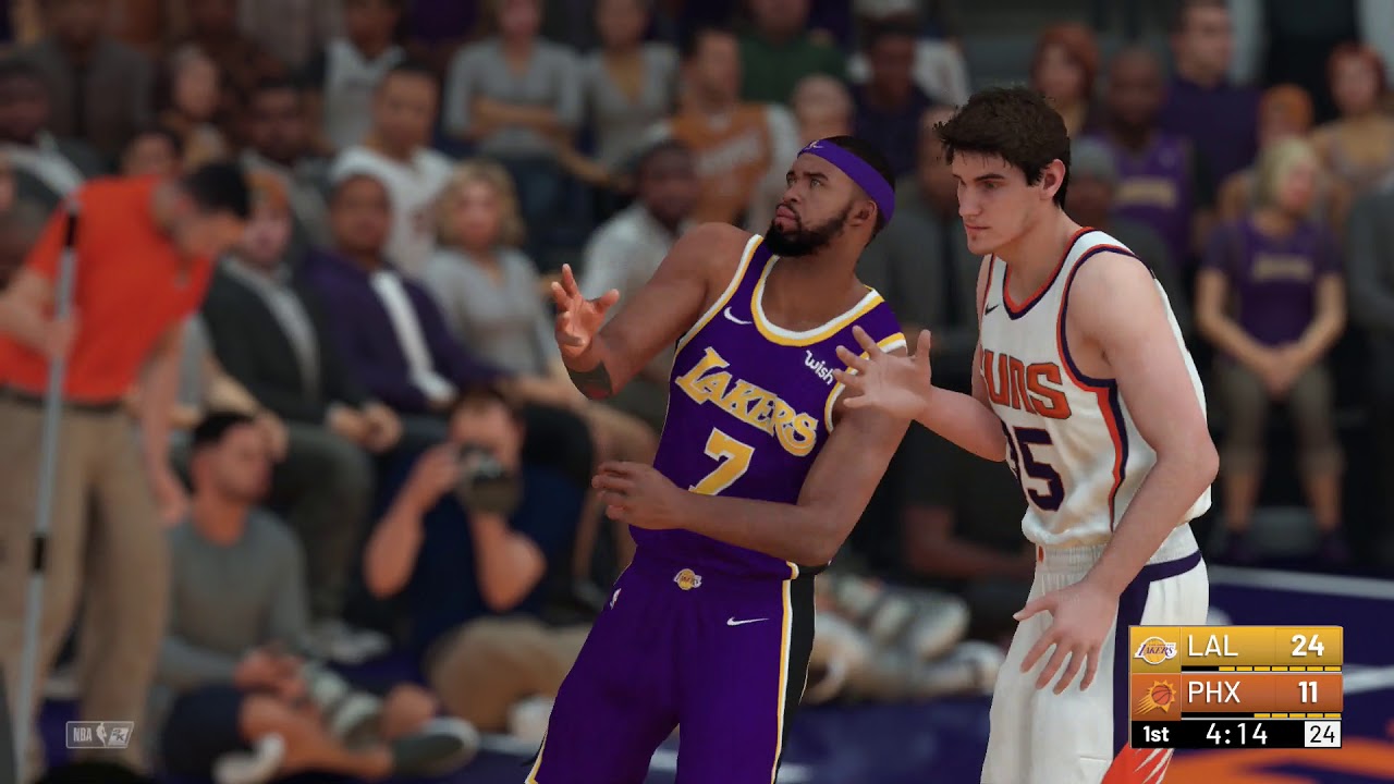 NBA 2K19 Preview Game Los Angeles Lakers vs Phoenix Suns