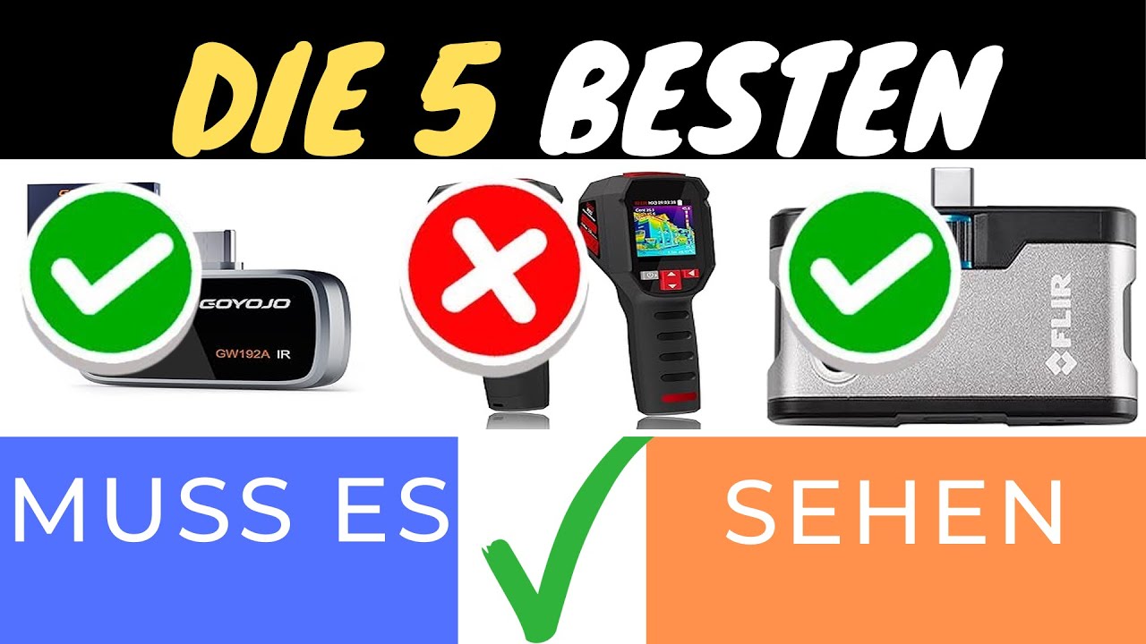 DIE TOP 3 WÄRMEBILDKAMERAS 2025 🔥📷 – FINDE DIE BESTE FÜR DEINE HAUSINSPEKTIONEN!