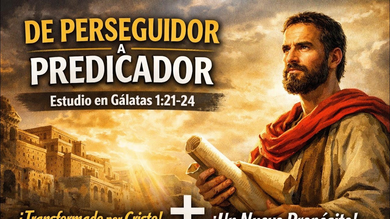 Cuando Dios cambia tu historia (Gálatas 1: 21- 24) #EstudioBíblico #Gálatas #Gálatas1 #ApóstolPablo