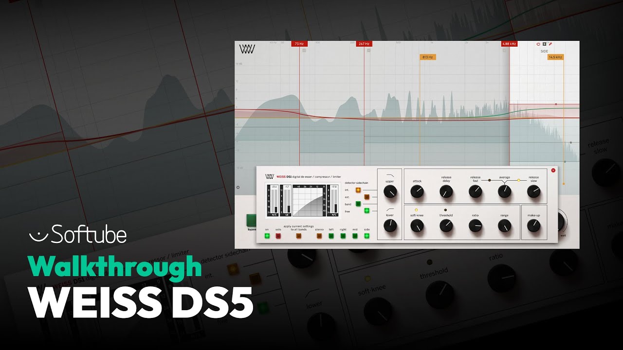 Weiss DS5 Multiband Compressor walkthrough – Softube