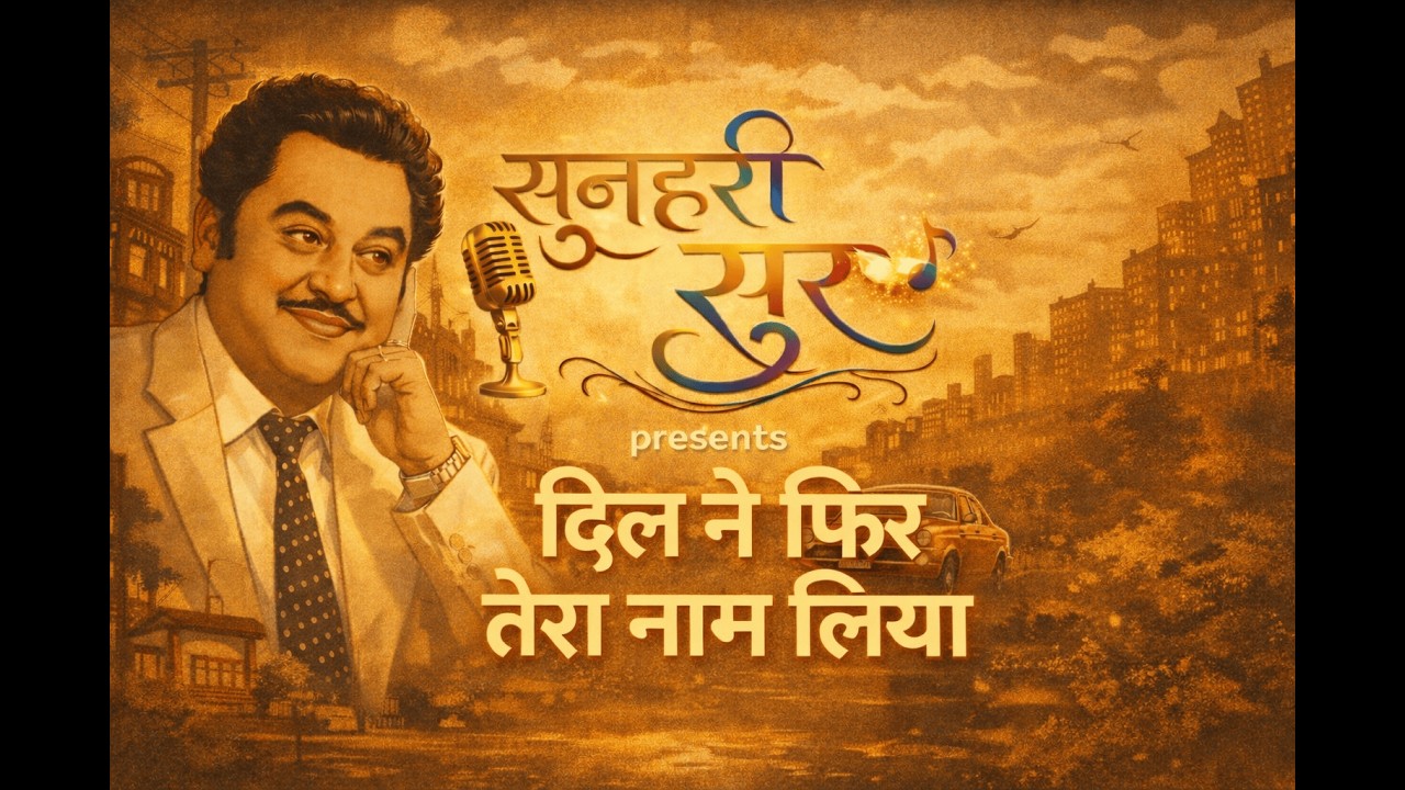दिल ने फिर तेरा नाम लिया | Retro Romantic Hindi Song | 90s Golden Era Vibes | Old Is Gold song