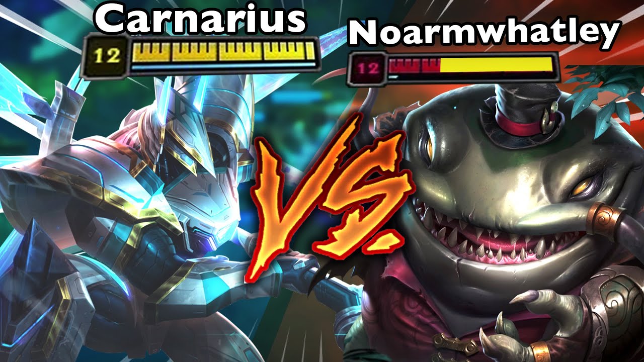 Rank 1 Nasus vs NoArmWhatley's Tahm Kench | Carnarius | League of Legends
