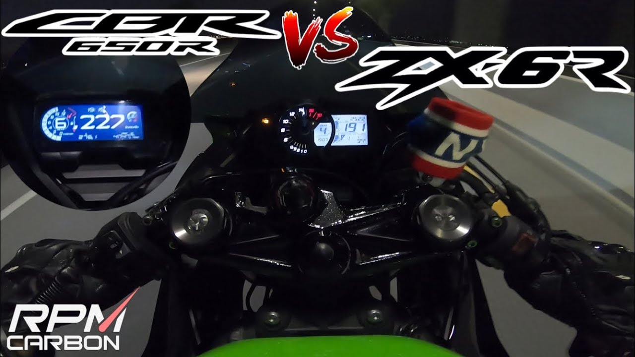 ZX6R vs CBR650R | ตบเกรียน4สูบยอดฮิต!!