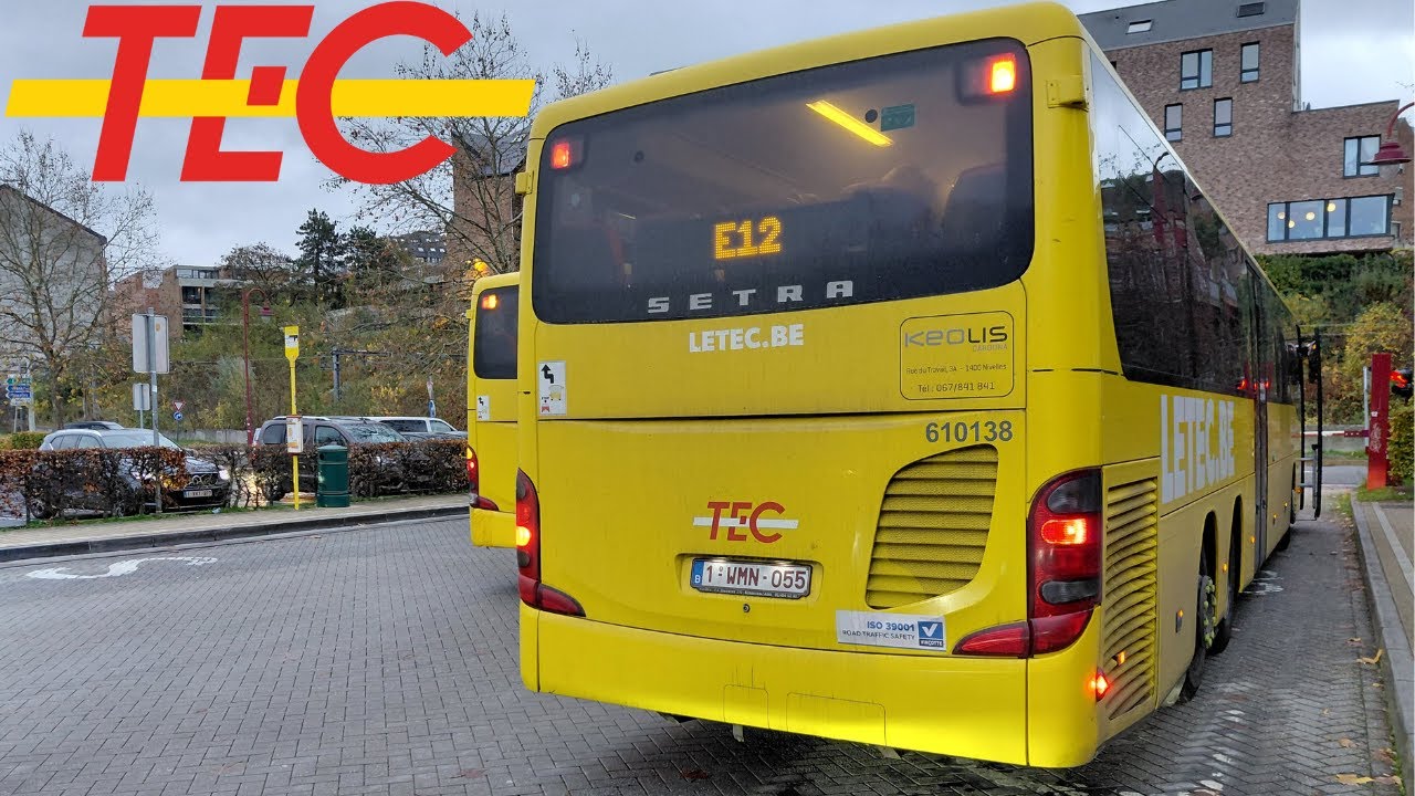 (Bus Tec) Voyage complet ligne E11 Ixelles Plaine à Louvain-la-Neuve Gare Setra S419 UL n°610138.