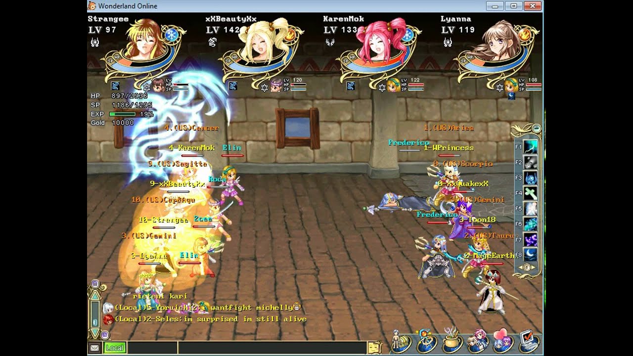 Wonderland Online Interserver PVP Part 2