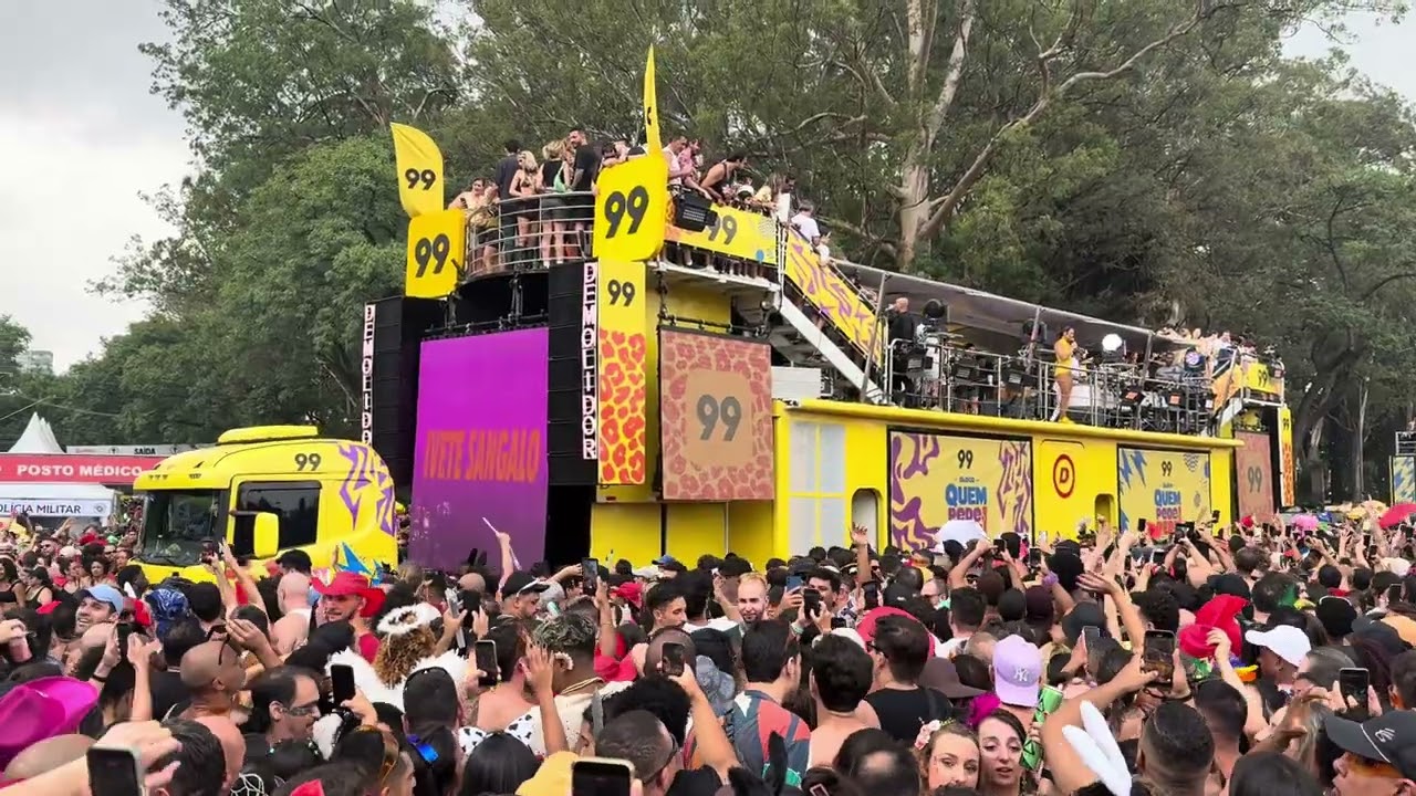 Ivete Sangalo no ibirapuera pré carnaval de São Paulo 2026 - trio demolidor 