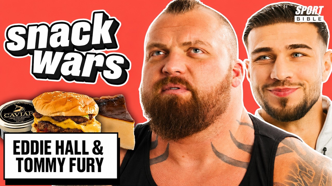 Eddie Hall & Tommy Fury Rate Posh Food | Snack Wars