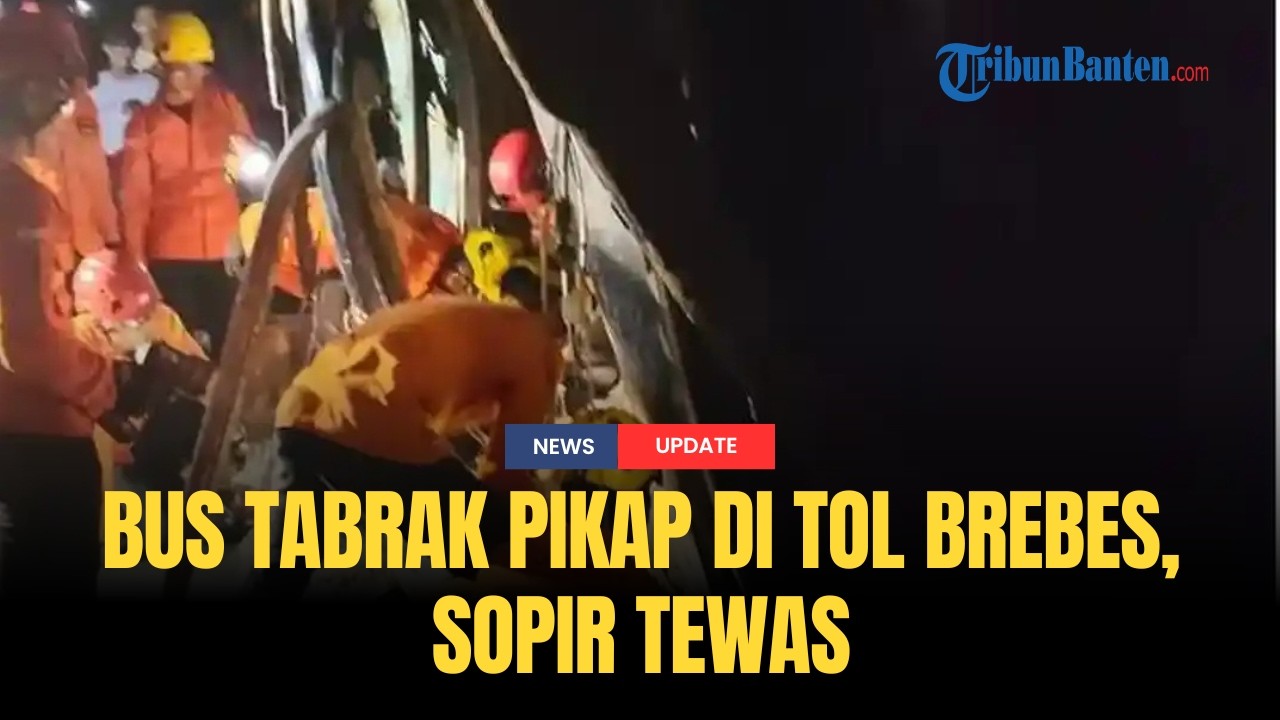 🔴Kronologi Kecelakaan Maut Bus Zentrum di Tol Brebes, Sopir Tewas dan Puluhan Luka