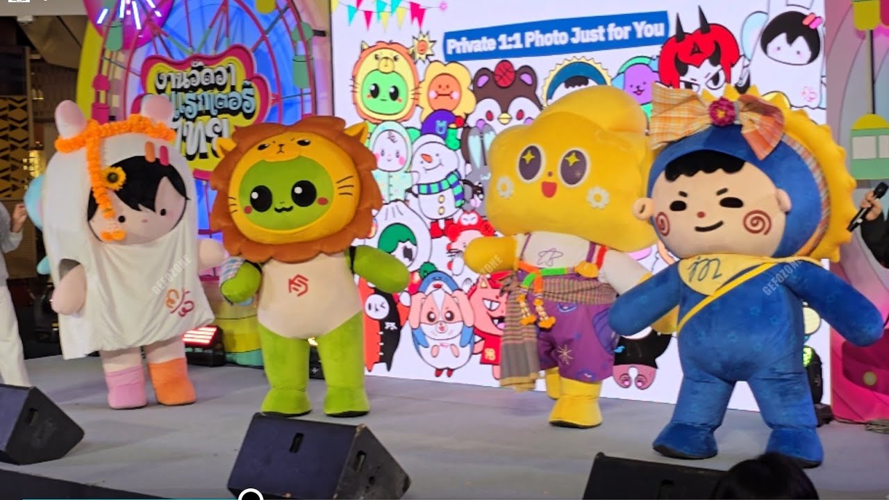 20250814 ANY , KING MAN , CERI , JUMMO บนเวที น่ารัก สนุก วุ่นวายมาก 🤣🤣 #CharacterFestThailand2025