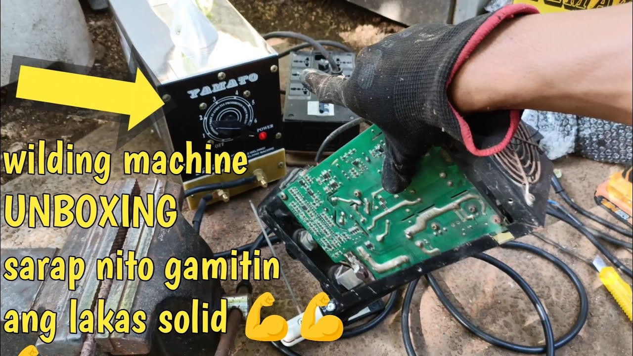 Wilding machine  UNBOXING 300A YAMATO Brand 💪💪💪