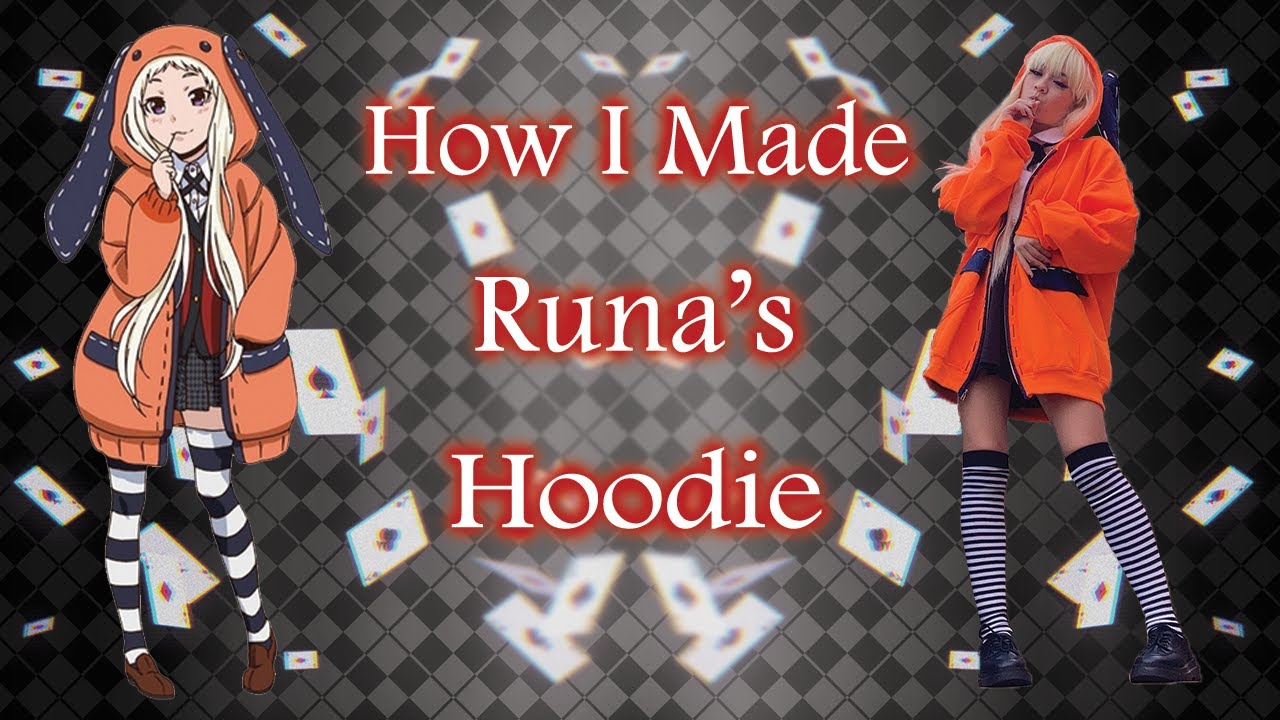 How to Make Runa Yomozuki's BUNNY HOODIE From KAKEGURUI: Fast, Cheap, Easy DIY Bunny Jacket Tutorial