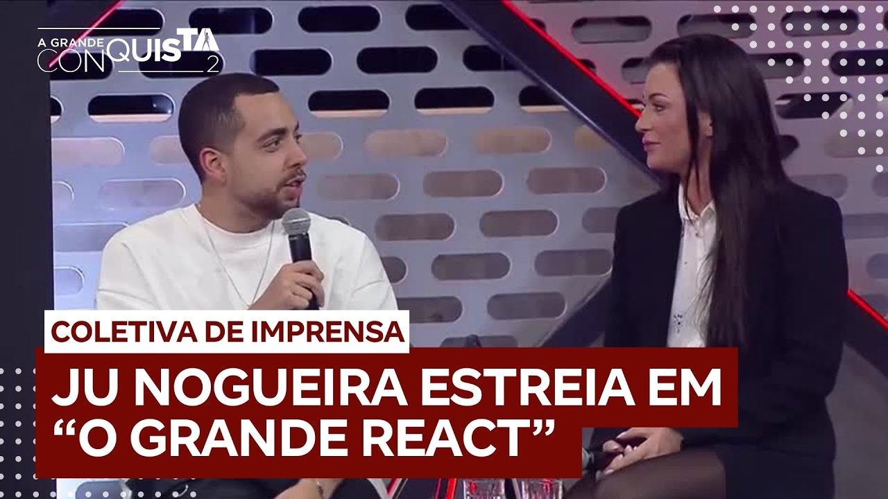 Lucas Selfie e Ju Nogueira comandam O Grande React | A Grande Conquista 2