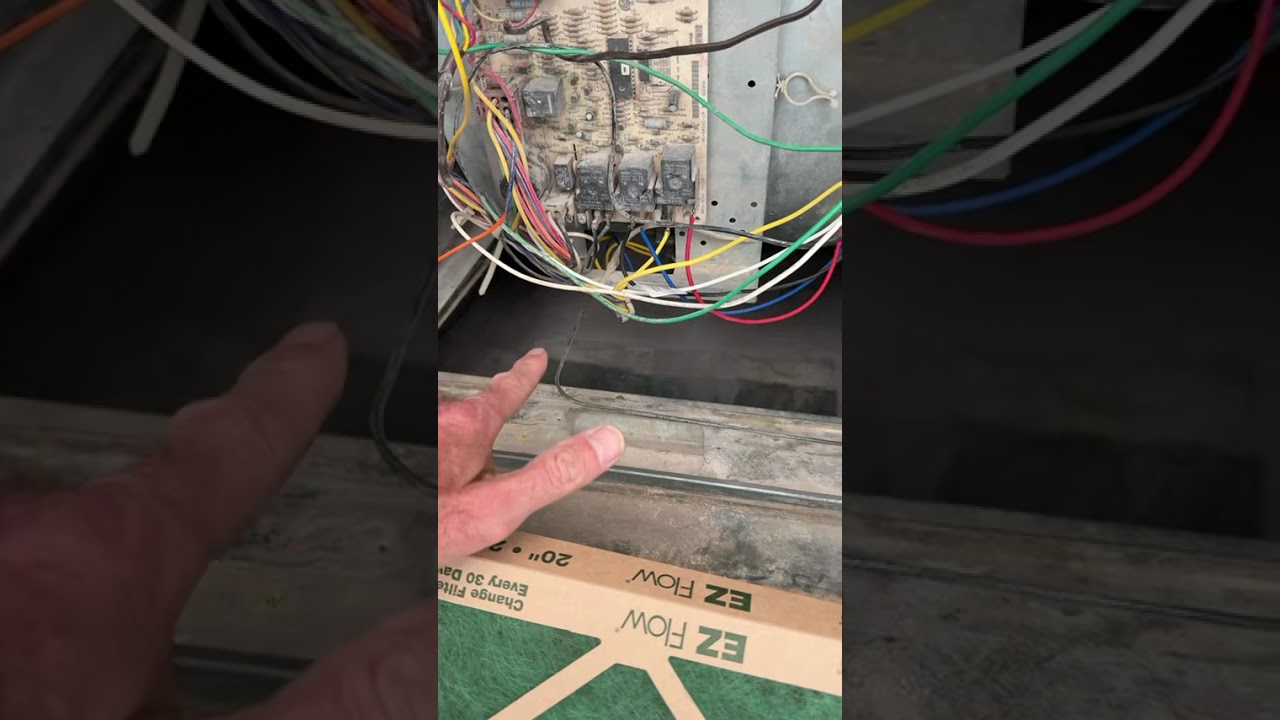 How to Change HVAC Filter Rheem Criterion II 