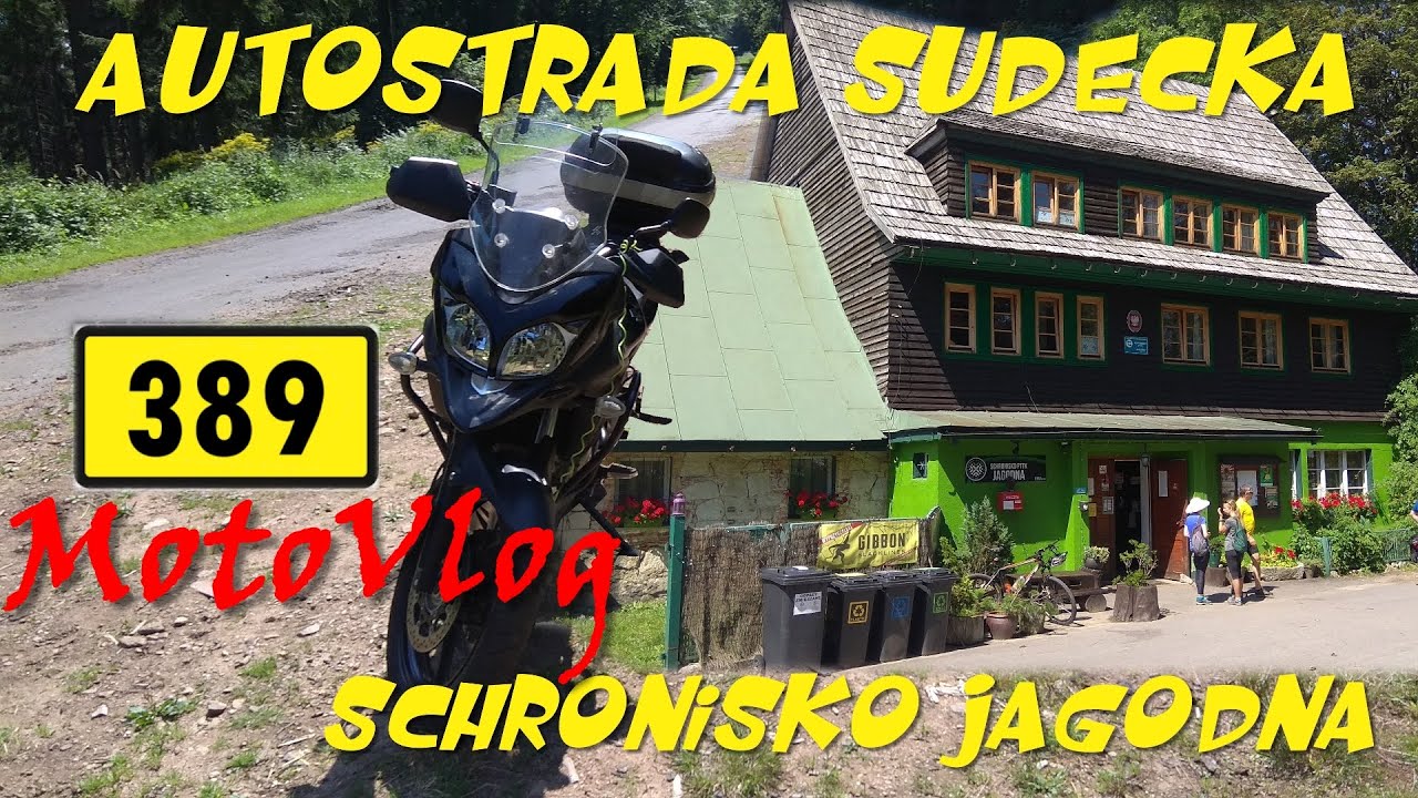 MotoVlog: Autostrada Sudecka [389] Schronisko Jagodna