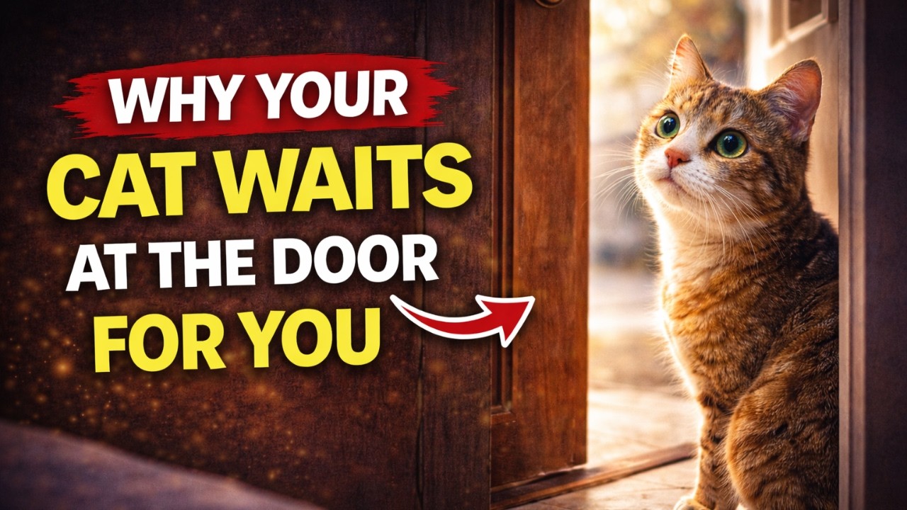 Why Your Cat Waits at the Door for You |The Hidden Language of Pets