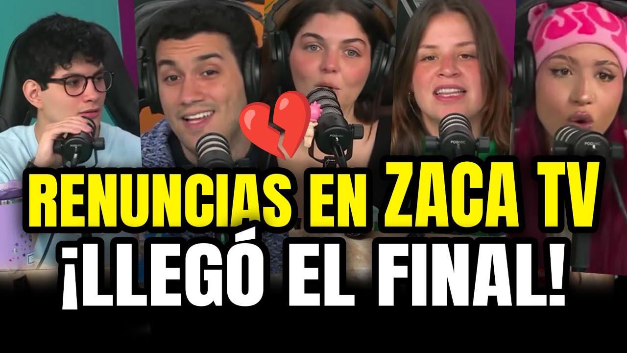 ZACA TV : CONDUCTORAS RENUNCIAN al PROGRAMA y ANUNCIAN REESTRUCTURACI&Oacute;N