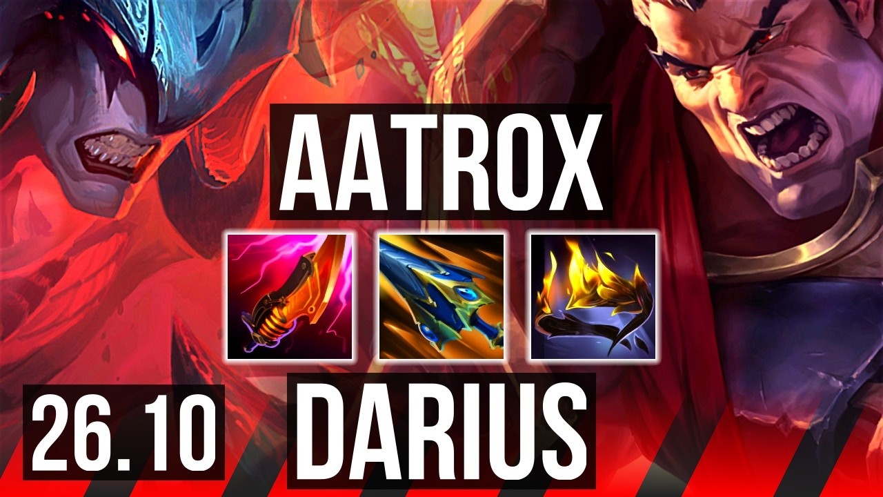 AATROX vs DARIUS (TOP) | 42K damage | EUW Grandmaster | 26.10