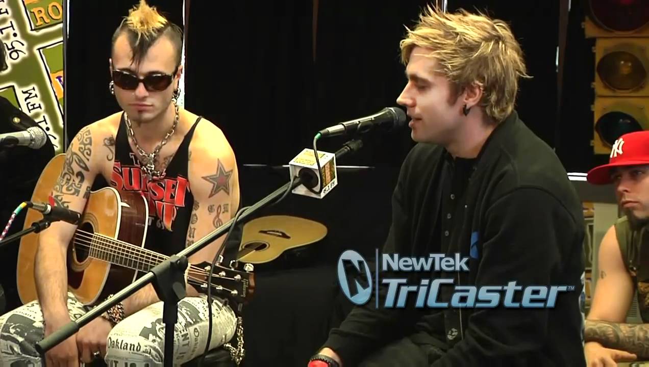 My Darkest Days - Porn Star Dancing (acoustic, w/ interview, 720p)