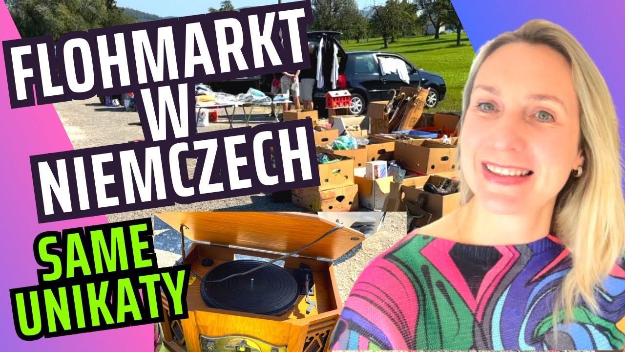 CO SPRZEDAJĄ NA FLOHMARKT W NIEMCZECH?🛑 GRAMOFONY, TELEFONY I DUŻO WIĘCEJ@PolkawNiemczech
