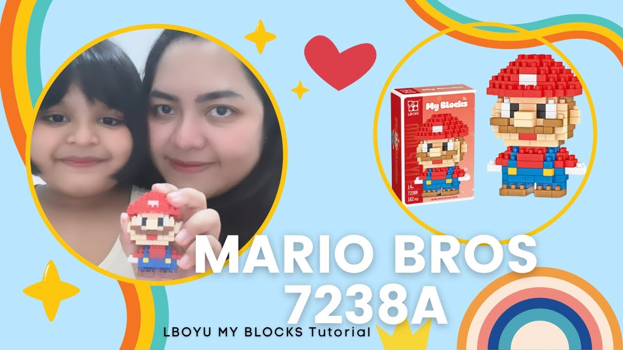 MINI LEGO BUILDS MARIO BROS 7238A LBOYU MYBLOCKS TUTORIAL